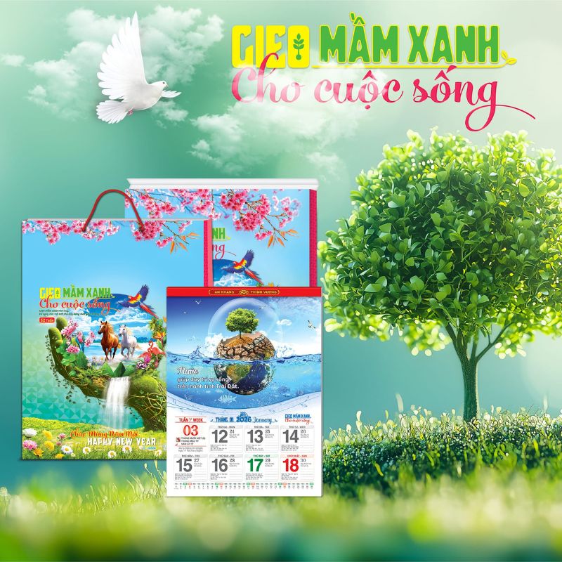 Lịch Gieo Mầm Xanh Cho Cuộc Sống