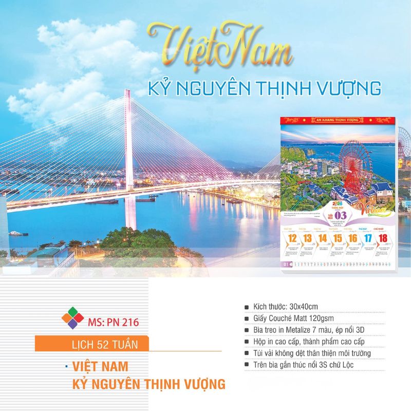 Lịch Việt Nam Kỷ Nguyên Thịnh Vượng