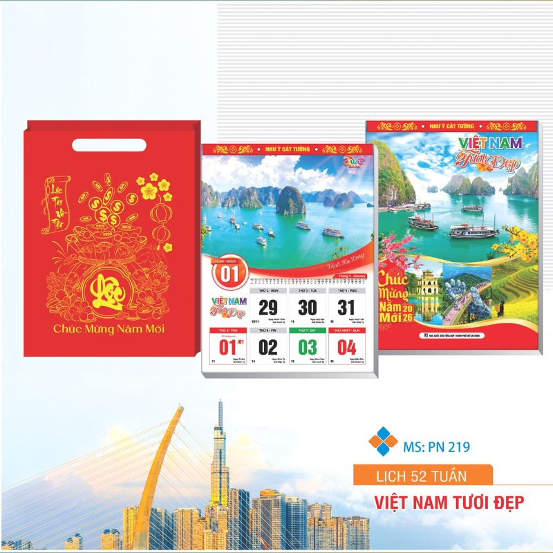 Lịch Việt Nam Tươi Đẹp