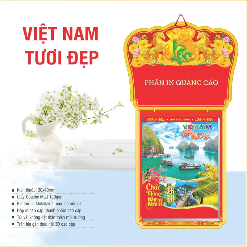 Lịch Việt Nam Tươi Đẹp