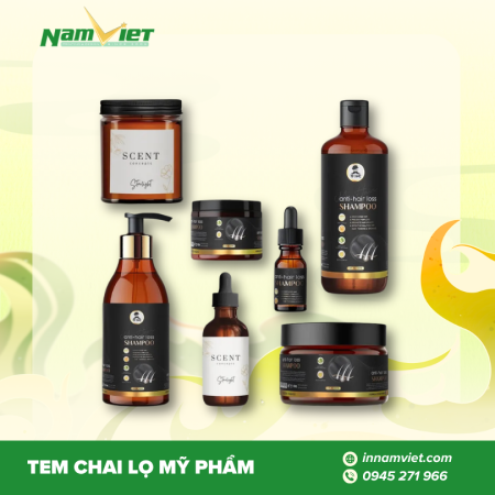 In tem chai lọ mỹ phẩm – Nâng tầm sản phẩm từ cái nhìn đầu tiên