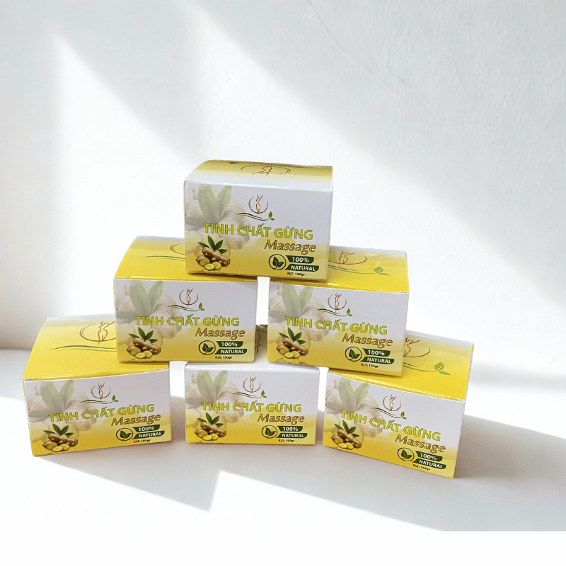 Một mẫu hộp cao gừng đẹp không chỉ cần hình thức bắt mắt mà còn phải có thông tin rõ ràng.