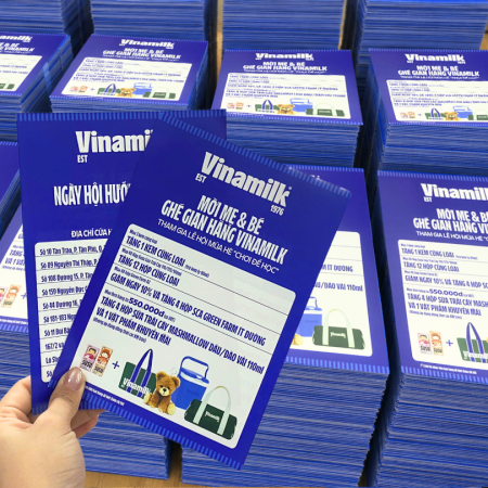 So với các ấn phẩm quảng cáo lớn hơn, in tờ rơi A5 giúp doanh nghiệp tối ưu chi phí mà vẫn đảm bảo khả năng truyền thông hiệu quả.