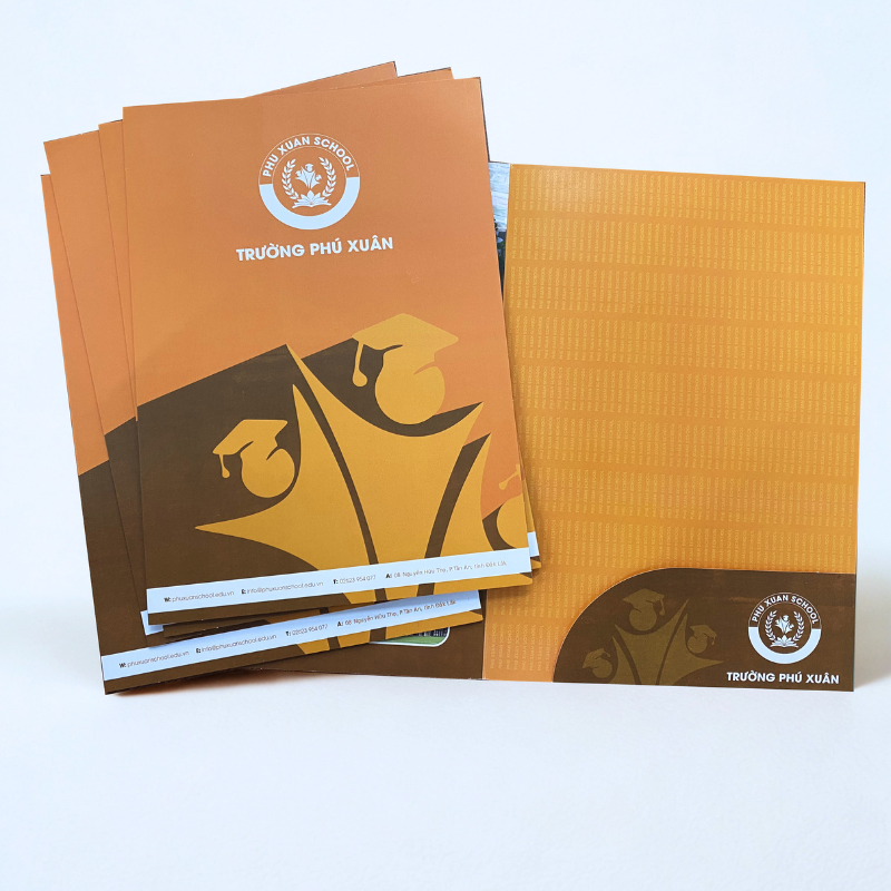 Bìa folder là loại bìa kẹp tài liệu được thiết kế để đựng các loại giấy tờ