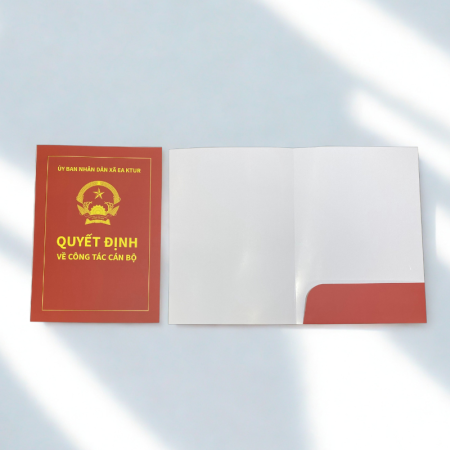 Tùy vào nhu cầu sử dụng, doanh nghiệp có thể lựa chọn nhiều mẫu folder khác nhau