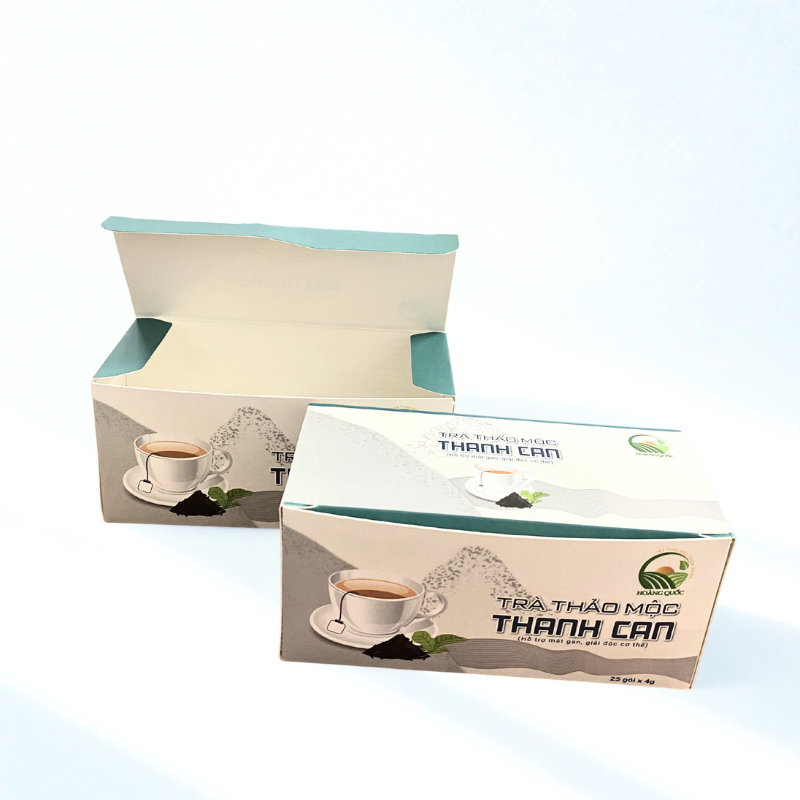 Thiết kế hộp trà cần thể hiện đúng tinh thần của sản phẩm.